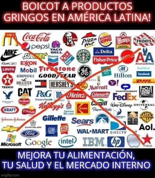 En México llaman a boicot contra empresas de USA