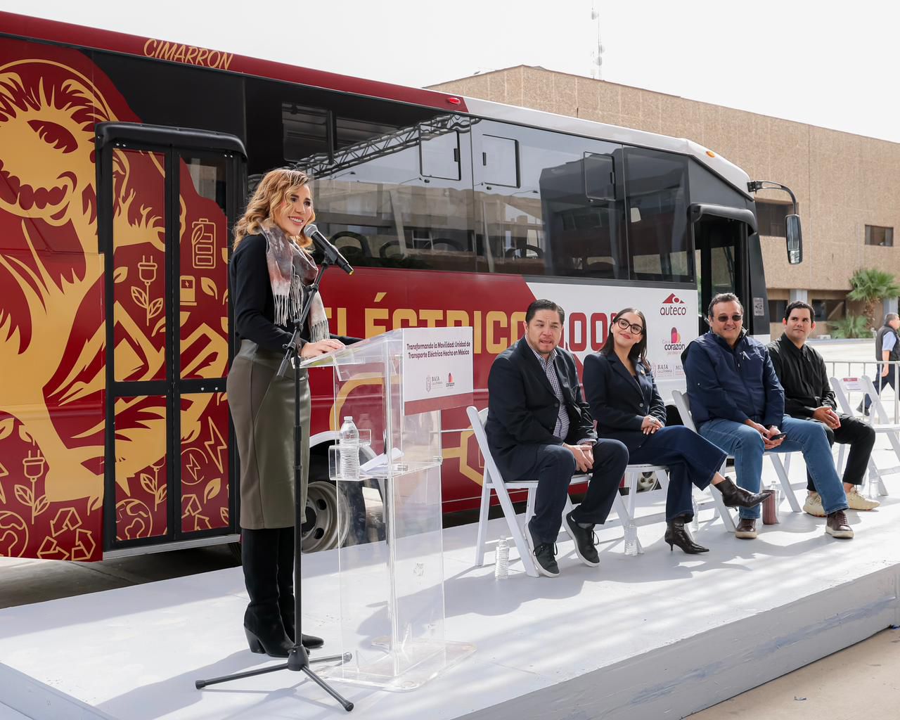 Inician primera ruta de transporte público eléctrico en Mexicali