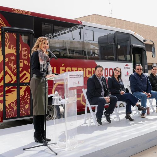 Inician primera ruta de transporte público eléctrico en Mexicali
