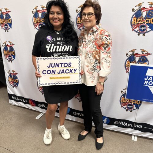 Se reune Senadora Jacky Rosen con miembros de la AFL-CIO Nevada